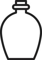 Flasche trinken Symbol Symbol Bild. Illustration von das trinken Wasser Flasche Glas Design Bild vektor