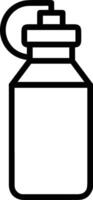 Flasche trinken Symbol Symbol Bild. Illustration von das trinken Wasser Flasche Glas Design Bild vektor