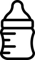 Flasche trinken Symbol Symbol Bild. Illustration von das trinken Wasser Flasche Glas Design Bild vektor