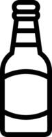 Flasche trinken Symbol Symbol Bild. Illustration von das trinken Wasser Flasche Glas Design Bild vektor