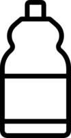 Flasche trinken Symbol Symbol Bild. Illustration von das trinken Wasser Flasche Glas Design Bild vektor