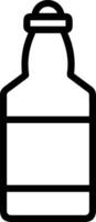 Flasche trinken Symbol Symbol Bild. Illustration von das trinken Wasser Flasche Glas Design Bild vektor