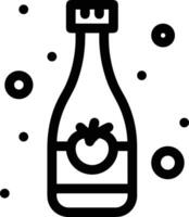 Flasche trinken Symbol Symbol Bild. Illustration von das trinken Wasser Flasche Glas Design Bild vektor