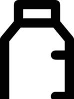 Flasche trinken Symbol Symbol Bild. Illustration von das trinken Wasser Flasche Glas Design Bild vektor