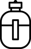 Flasche trinken Symbol Symbol Bild. Illustration von das trinken Wasser Flasche Glas Design Bild vektor