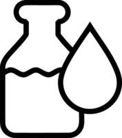 Flasche trinken Symbol Symbol Bild. Illustration von das trinken Wasser Flasche Glas Design Bild vektor