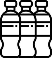 Flasche trinken Symbol Symbol Bild. Illustration von das trinken Wasser Flasche Glas Design Bild vektor