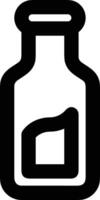 Flasche trinken Symbol Symbol Bild. Illustration von das trinken Wasser Flasche Glas Design Bild vektor