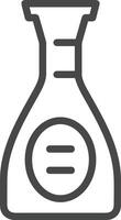 Flasche trinken Symbol Symbol Bild. Illustration von das trinken Wasser Flasche Glas Design Bild vektor