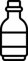 Flasche trinken Symbol Symbol Bild. Illustration von das trinken Wasser Flasche Glas Design Bild vektor