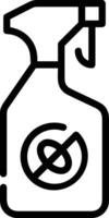 Flasche trinken Symbol Symbol Bild. Illustration von das trinken Wasser Flasche Glas Design Bild vektor