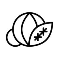 Sport Symbol oder Logo Illustration Gliederung schwarz Stil vektor