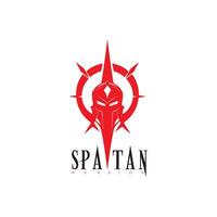 ein dynamisch spartanisch Emblem mit ein Piercing Pfeil, symbolisieren Stärke, Festlegung, und unnachgiebig Geist vektor