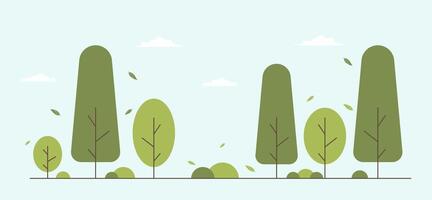 Garten Grün Busch einstellen von Vegetation Gebüsch. Karikatur Symbol zum schmücken Landschaft Park, Hinterhof vektor