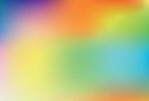 glatte und verschwommene Regenbogen-Gradientennetz-Zeichnung. vektor
