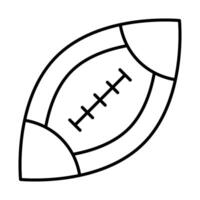 Rugby Symbol Design zum persönlich und kommerziell verwenden. vektor