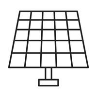 Solarpanel-Icon-Design vektor