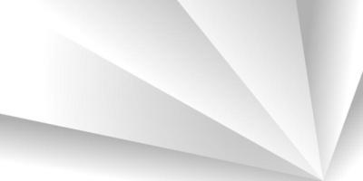 weißer grauer abstrakter Hintergrund. Hintergrunddesign mit sauberem und modernem Stil. glatte weiße und graue Steigungshintergrundschablone vektor