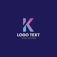 das Brief k Logo Design vektor