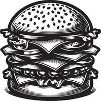 Burger Symbol Illustration vektor