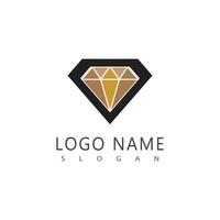 Diamant Logo Vorlage und Symbol vektor