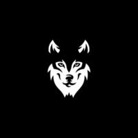 Shiba Hund Silhouette Logo Design vektor