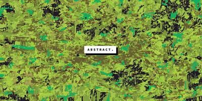 abstrakt grön målning bakgrund. kreativ konstverk bakgrund design. grov texturerad borsta slag. för presentation, varumärke, omslag, affisch, eller baner. vektor