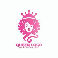 das Königin Logo Design vektor