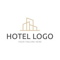 elegant Hotel Logo vektor