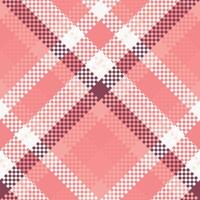 Tartan Plaid nahtlos Muster. Gingham Muster. nahtlos Tartan Illustration einstellen zum Schal, Decke, andere modern Frühling Sommer- Herbst Winter Urlaub Stoff drucken. vektor