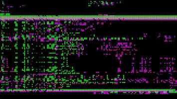 Cyberspace Panne Muster auf dunkel Hintergrund vektor