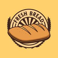 frisch Brot Bäckerei Logo Vorlage vektor