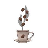 Illustration von Kaffee Tasse vektor