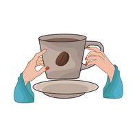 Illustration von Kaffee Tasse vektor