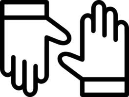 Hand mit Finger Symbol Symbol Bild zum Geste Illustration vektor