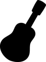 Schablone Gitarre Musik- Symbol Gekritzel Clip Art vektor