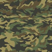 armén kamouflage mönster, sömlös bakgrund, modern klassisk form textur. maskera. prydnad vektor