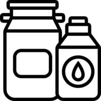 Flasche trinken Symbol Symbol Bild. Illustration von das trinken Wasser Flasche Glas Design Bild vektor