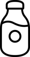 Flasche trinken Symbol Symbol Bild. Illustration von das trinken Wasser Flasche Glas Design Bild vektor