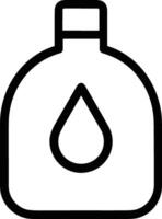 Flasche trinken Symbol Symbol Bild. Illustration von das trinken Wasser Flasche Glas Design Bild vektor