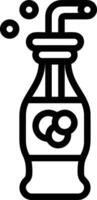 Flasche trinken Symbol Symbol Bild. Illustration von das trinken Wasser Flasche Glas Design Bild vektor