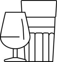 Flasche trinken Symbol Symbol Bild. Illustration von das trinken Wasser Flasche Glas Design Bild vektor