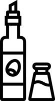 Flasche trinken Symbol Symbol Bild. Illustration von das trinken Wasser Flasche Glas Design Bild vektor