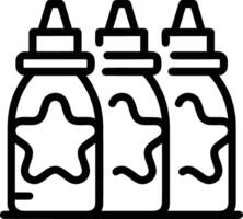 Flasche trinken Symbol Symbol Bild. Illustration von das trinken Wasser Flasche Glas Design Bild vektor