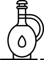 Flasche trinken Symbol Symbol Bild. Illustration von das trinken Wasser Flasche Glas Design Bild vektor