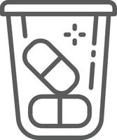 Flasche trinken Symbol Symbol Bild. Illustration von das trinken Wasser Flasche Glas Design Bild vektor