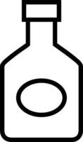 Flasche trinken Symbol Symbol Bild. Illustration von das trinken Wasser Flasche Glas Design Bild vektor