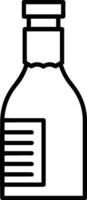 Flasche trinken Symbol Symbol Bild. Illustration von das trinken Wasser Flasche Glas Design Bild vektor