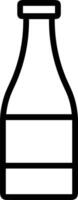 Flasche trinken Symbol Symbol Bild. Illustration von das trinken Wasser Flasche Glas Design Bild vektor