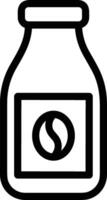 Flasche trinken Symbol Symbol Bild. Illustration von das trinken Wasser Flasche Glas Design Bild vektor